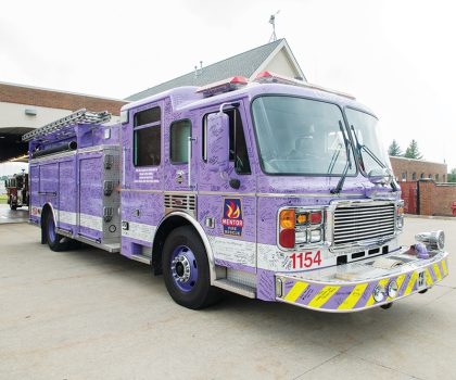 Lavender is the new pink: Mentor Fire unveils a beacon of hope, Comfort 54