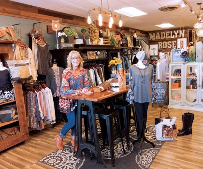 The new Madelyn Rose Boutique is a go-to source for wardrobe statement pieces and more