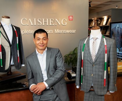 Caisheng Complete Custom Menswear offers your choices, your taste and your style at surprisingly affordable prices