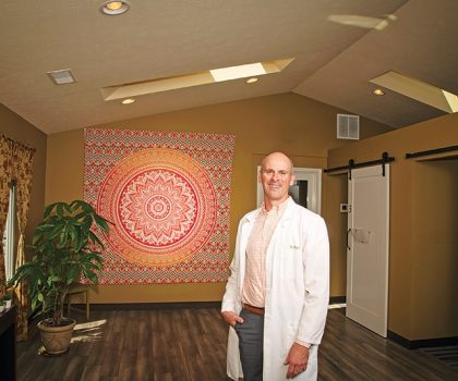 By harnessing the remarkable healing power of acupuncture, Dr. Nigel Brayer,  of Living Tree Center for Healing, can turn back the hands of time