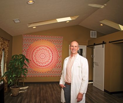 By harnessing the remarkable healing power of acupuncture, Dr. Nigel Brayer, of Living Tree Center for Healing, can turn back the hands of time