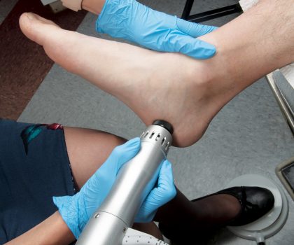 Heel pain relief with Radial Shockwave Therapy