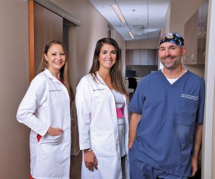 At Apex Dermatology’s newest office in Mentor, this professional team takes the battle against skin cancer to an entirely new level