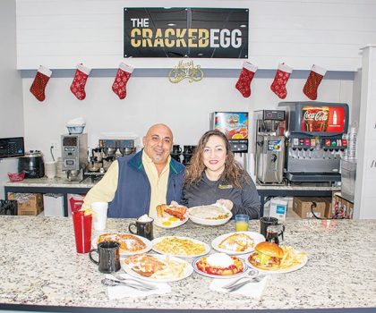 The Cracked Egg serves up fresh-made breakfast all day, lunch, and a heaping portion of customer service