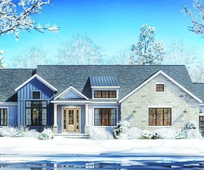 2022 Maw House Rendering With Snow 3