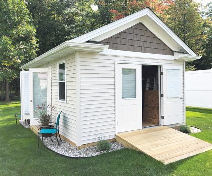 Acclaim Renovations & Design is bringing on the she shed