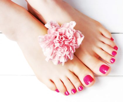 At Cory’s Hair Studio & Day Spa, the pedicure experience is even more elevated