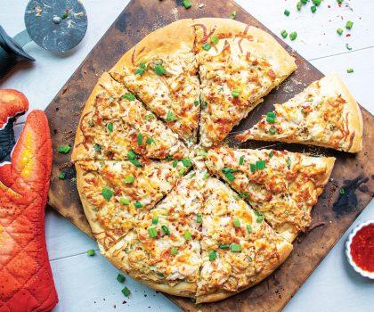 The Starving Chef Recipe: Crab Rangoon Pizza