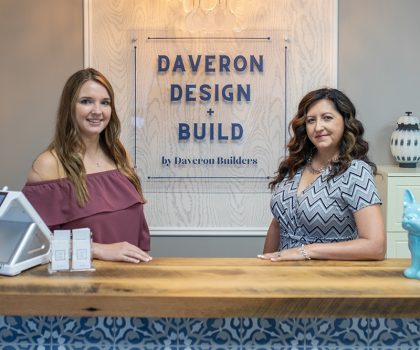 Working with the team at Daveron Design + Build By Daveron Builders provides unprecedented access to top designers and fine craftsmanship