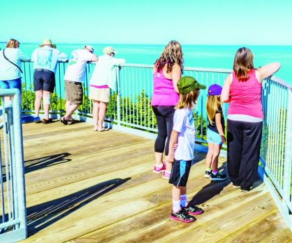 Celebrating the most important part of the Lake Erie Bluffs, the water itself