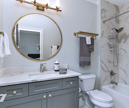 Innovative, creative and resourceful bathroom transformations are possible with Acclaim Renovations & Design