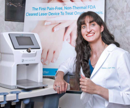 Finesse Footcare now offers the breakthrough Lunula laser for the treatment of toenail fungus