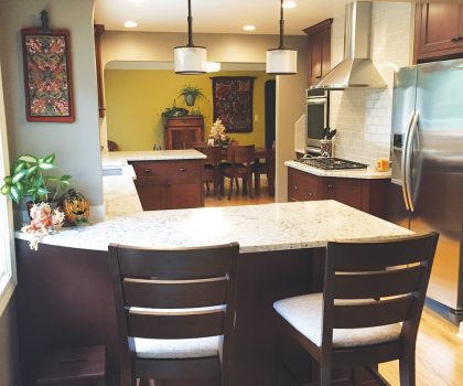 Here’s why Kelly K. chose Tamer Construction to update the hub of her home