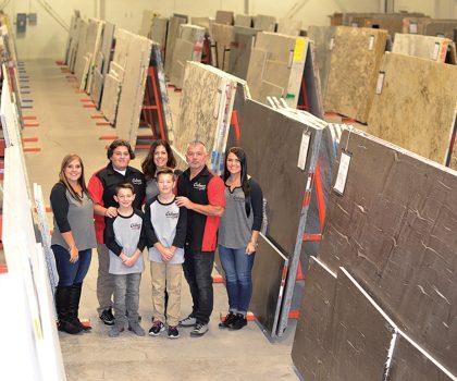 Doing one thing and doing it extremely well has made stone countertop purveyor Chippewa Stone a huge success