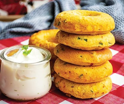 The Starving Chef Recipe: Jalapeño Cornbread Doughnuts