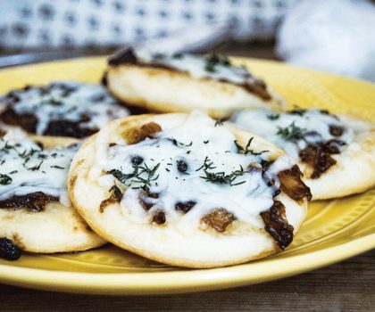 The Starving Chef Recipe: French Onion Pizza Bites