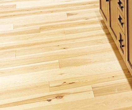 One of the newest products Floorz recently introduced is waterproof hardwood flooring