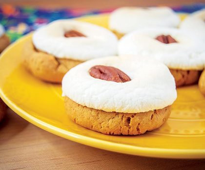 The Starving Chef Recipe: Sweet Potato Marshmallow Cookies