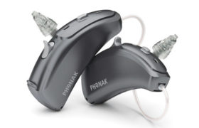 Advanced Audiology Concepts 4 Phonak Hearing Aid Black
