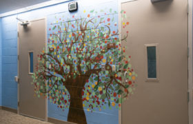 Crossroads Health 3 Interior Mural Tree