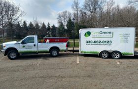 Ever Green Turf Solutions Work Truck