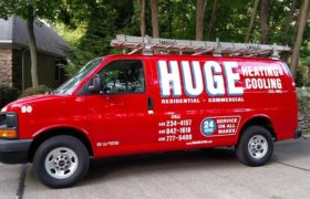 Huge Heating Cooling Van