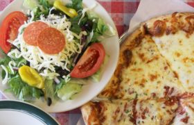 Mama Juliannes 9 Salad And Pizza Combo